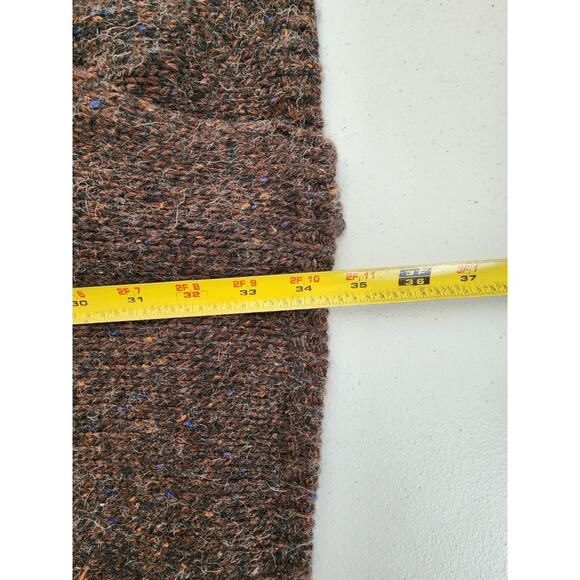 Stitch Fix Coat Womens Size M/L Brown Wool Blend ZipUp Dark Academia Cabin Core - Picture 4 of 9